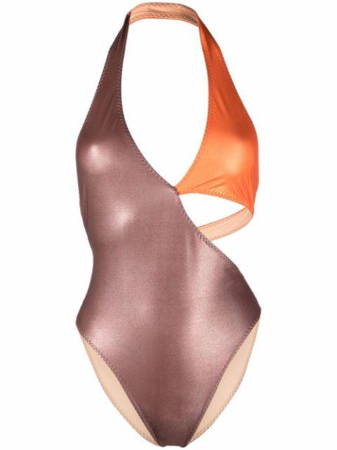 asymmetric swimsuit by ALESSANDRO VIGILANTE