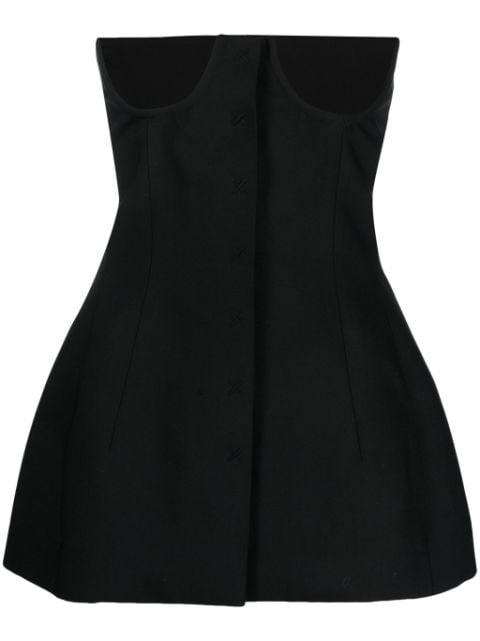 strapless corset top by ALESSANDRO VIGILANTE