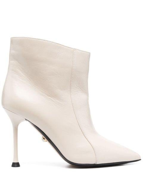 pointed toe ankle boots by ALEVI