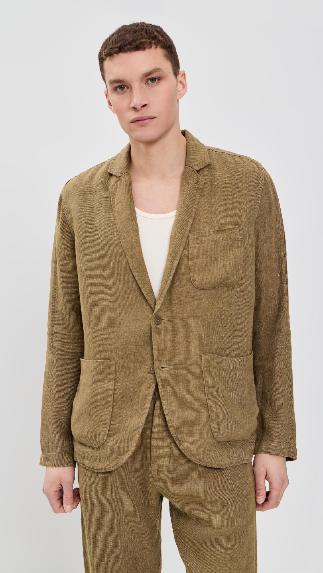 Linen Alta Blazer by ALEX CRANE