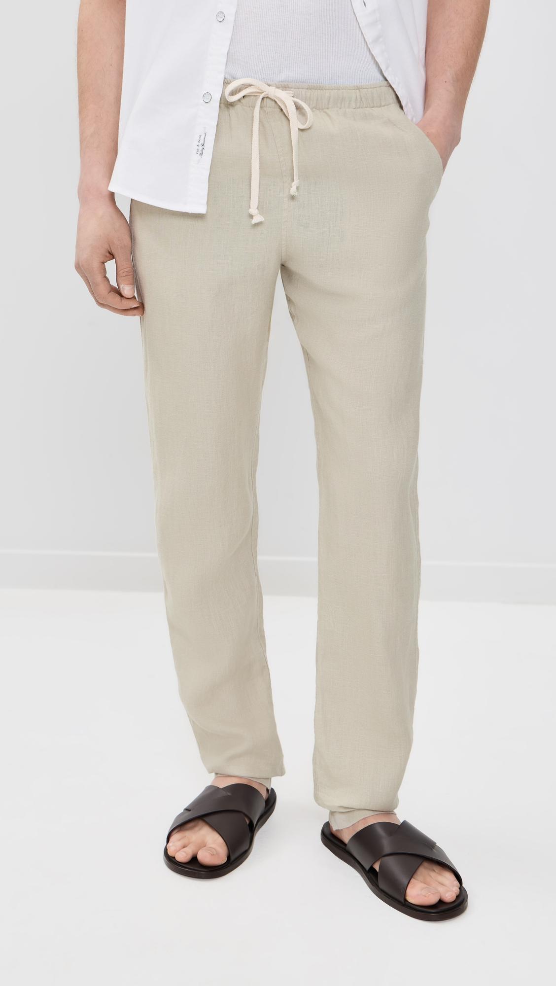 Linen Bo Pants by ALEX CRANE