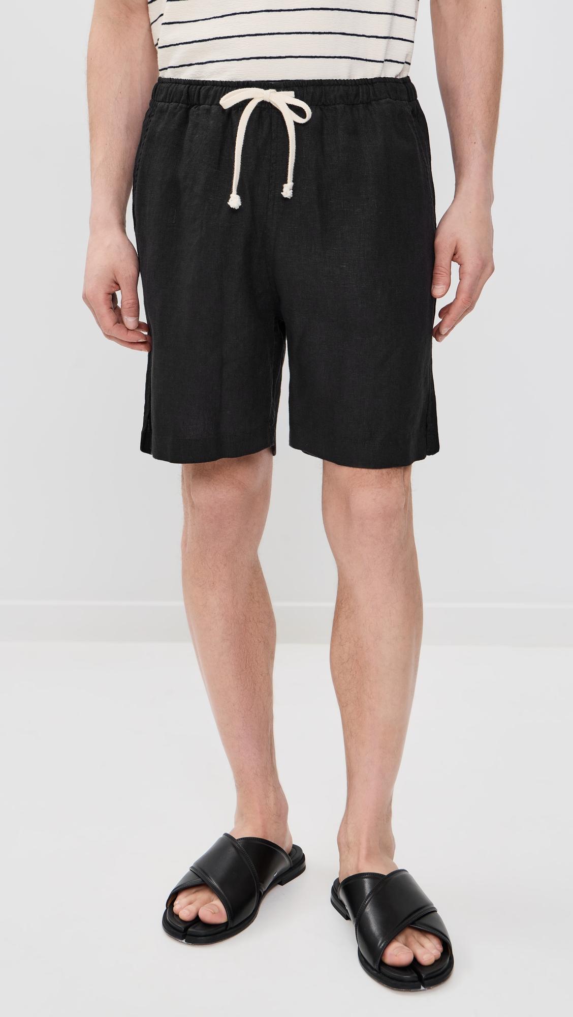 Linen Bo Shorts 7" by ALEX CRANE