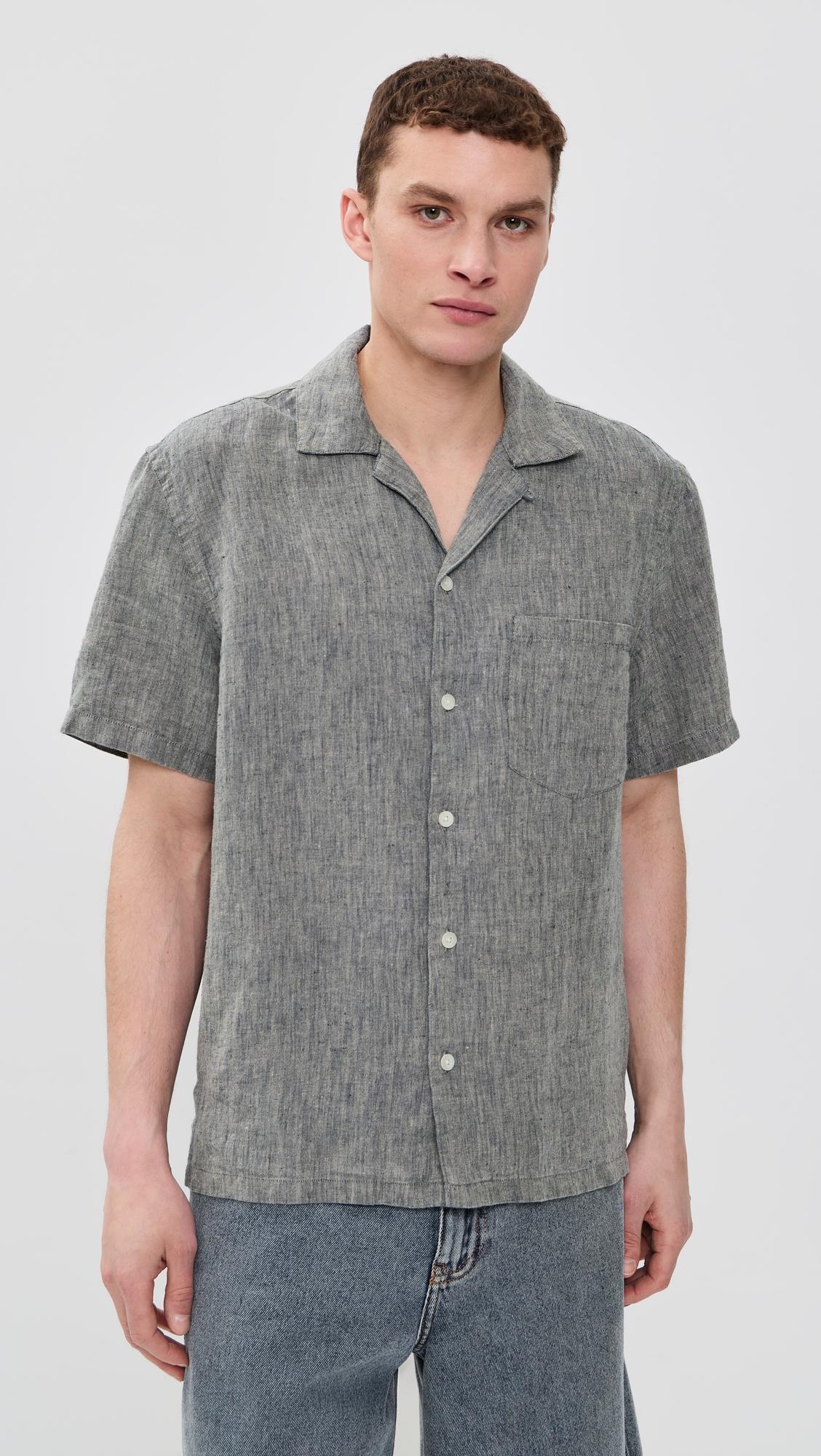 Linen Playa Shirt by ALEX CRANE