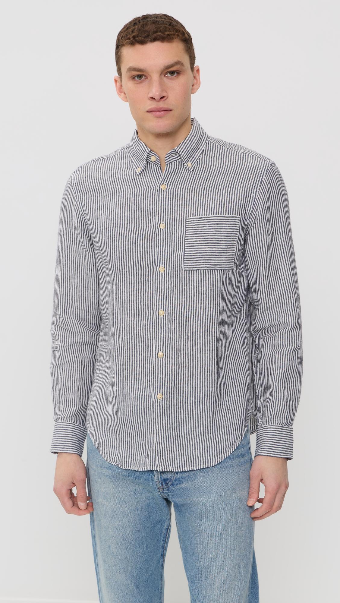 Linen Playa Shirt by ALEX CRANE