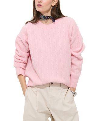 Charlie Cashmere Cable Knit Sweater by ALEX MILL
