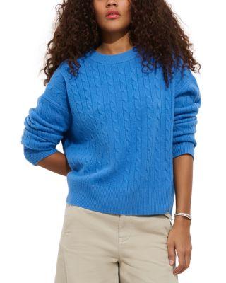 Charlie Cashmere Cable Knit Sweater by ALEX MILL