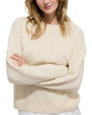 Charlie Cashmere Cable Knit Sweater by ALEX MILL