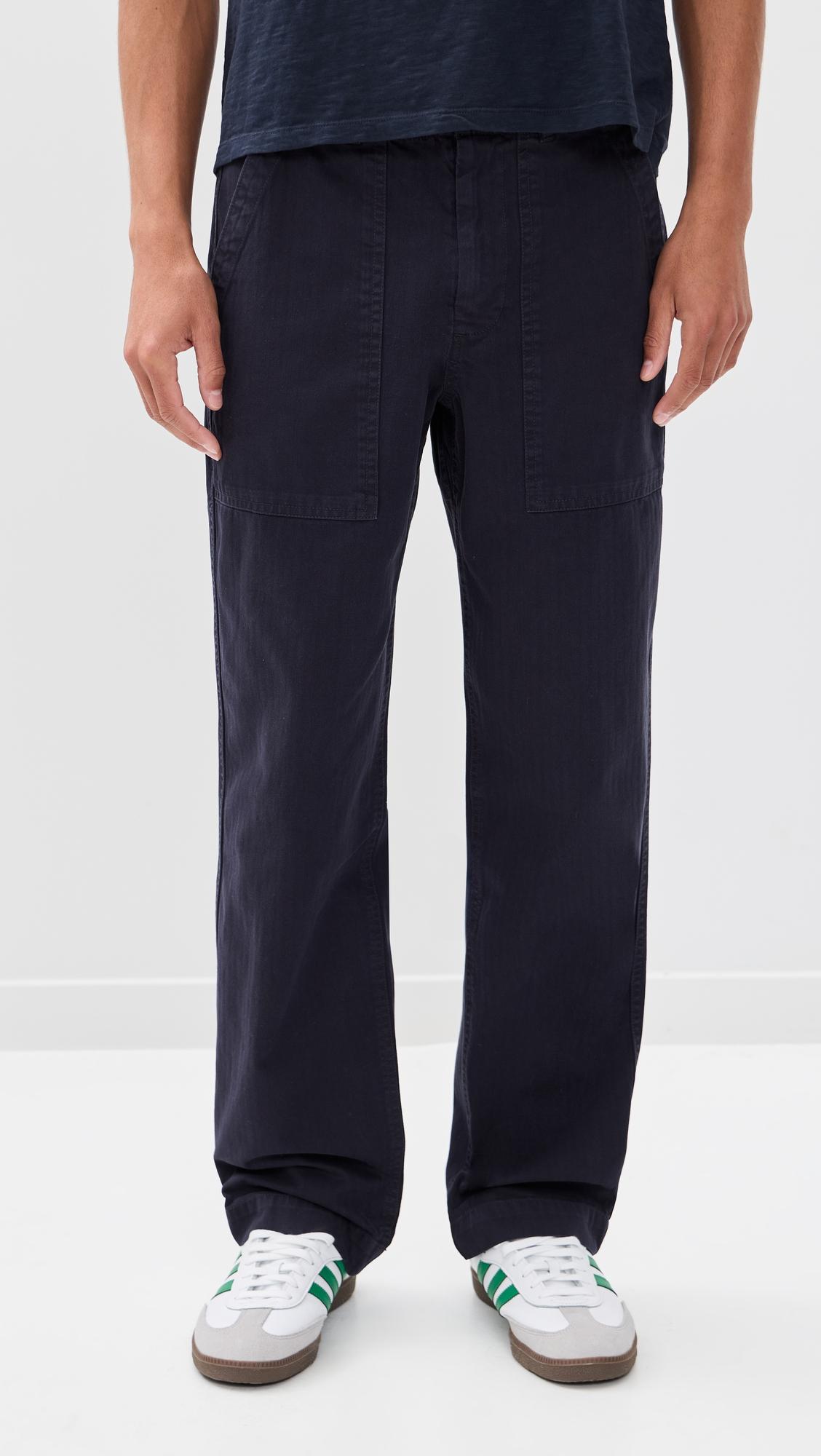 Field Pants In Herringbone by ALEX MILL