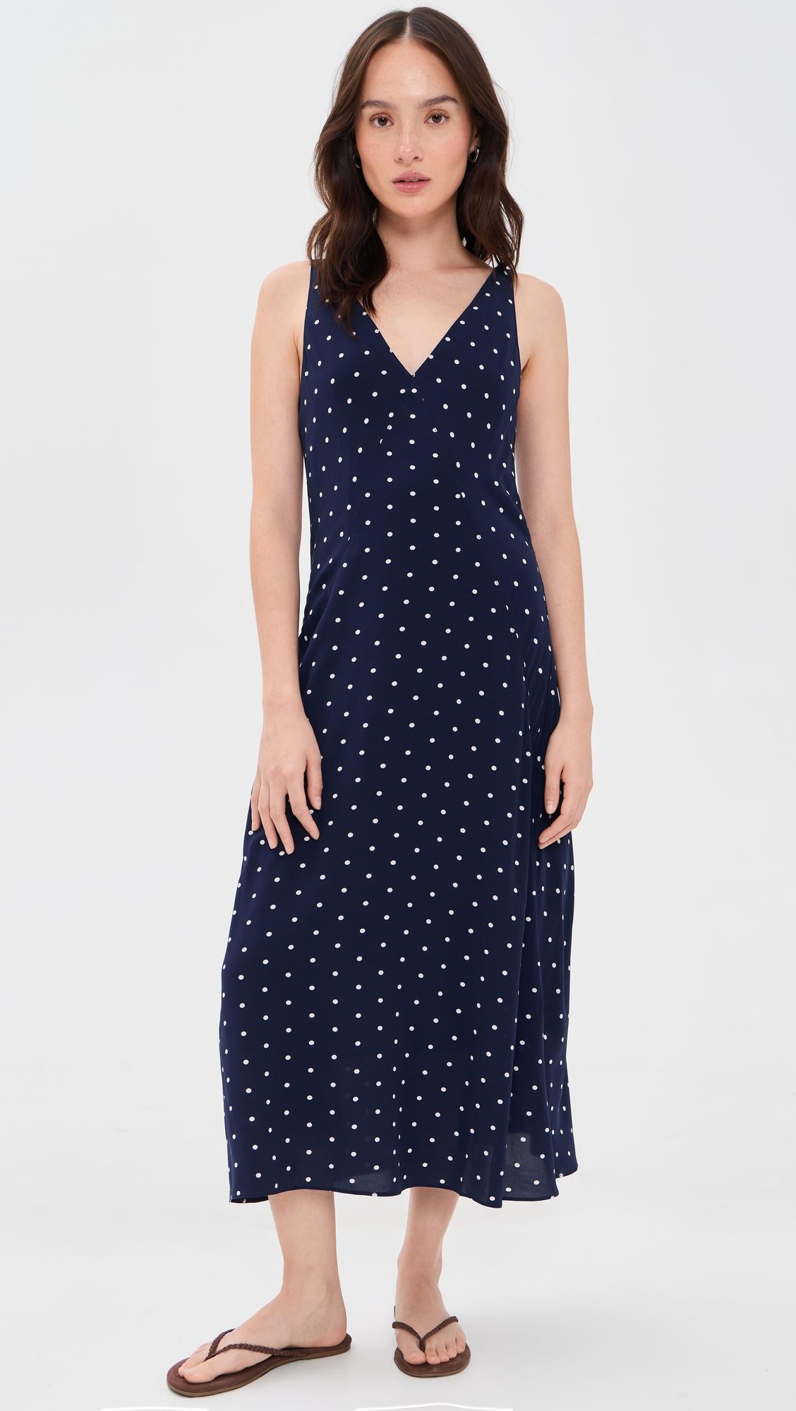 Flora Dress In Dot by ALEX MILL