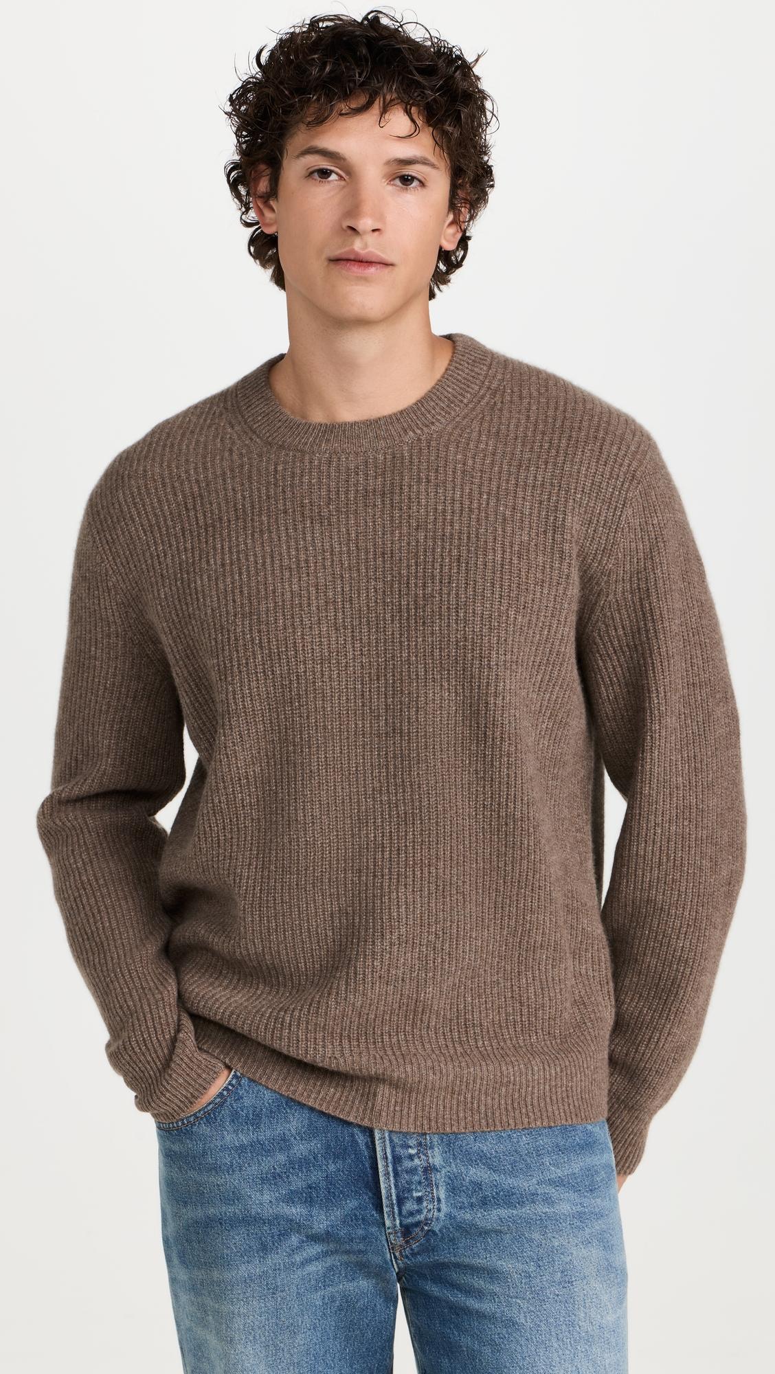 Jordan Sweater In Marled Cashmere by ALEX MILL