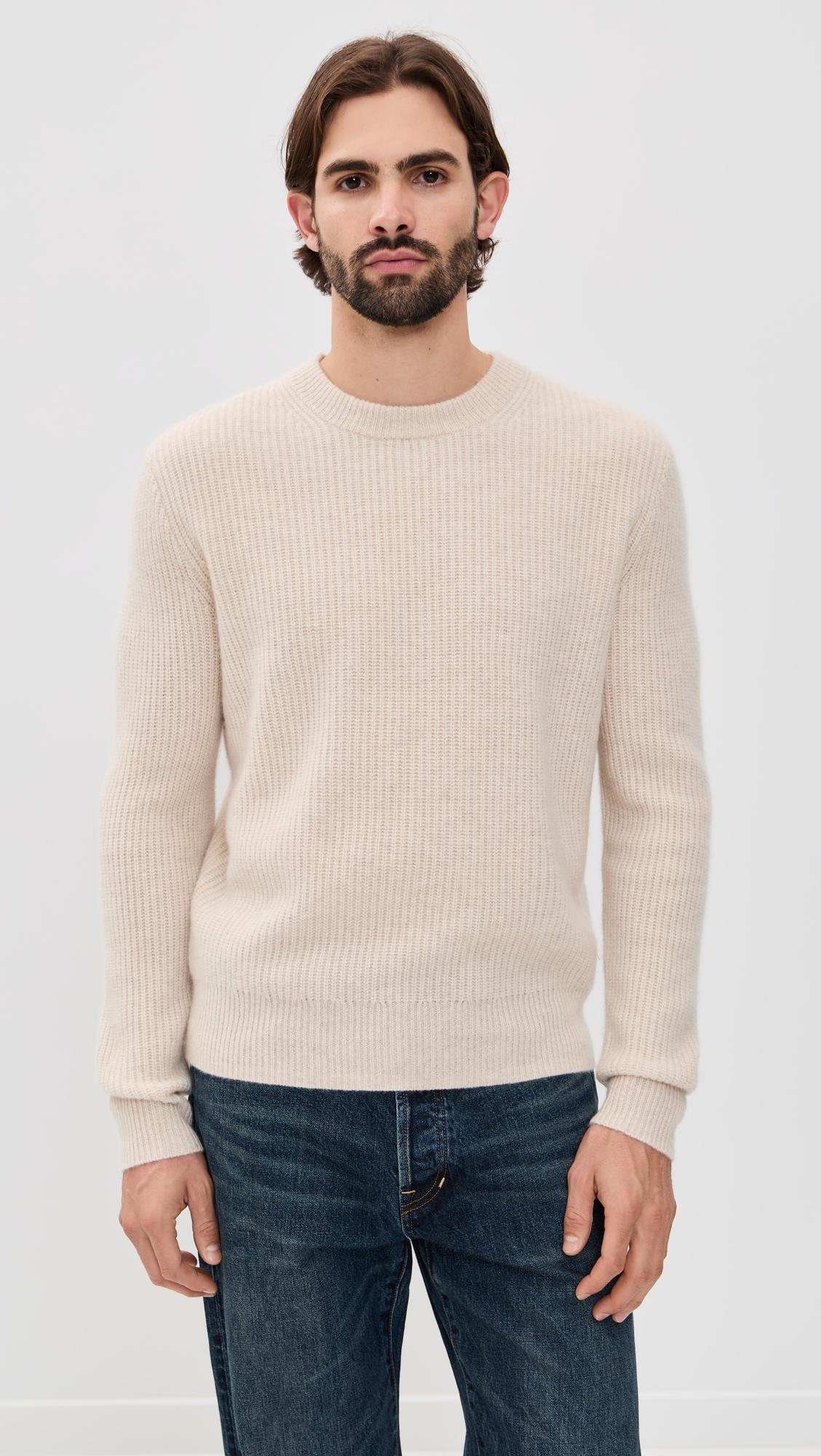 Jordan Sweater In Washed Cashmere by ALEX MILL