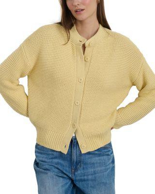 Nico Crewneck Cotton Cardigan by ALEX MILL