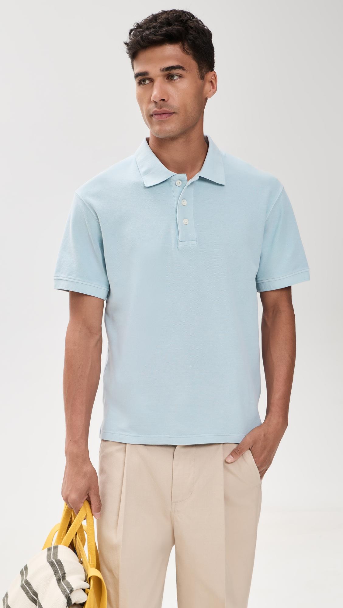 Ryan Short Sleeve Pique Polo by ALEX MILL
