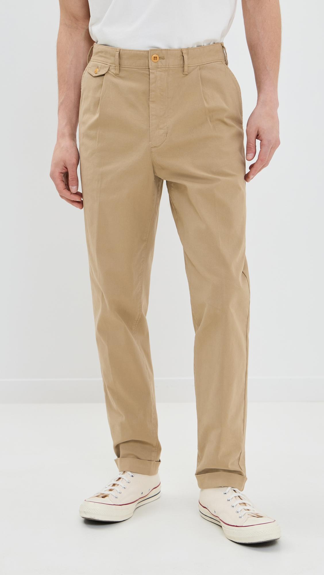 Standard Pleated Chinos by ALEX MILL