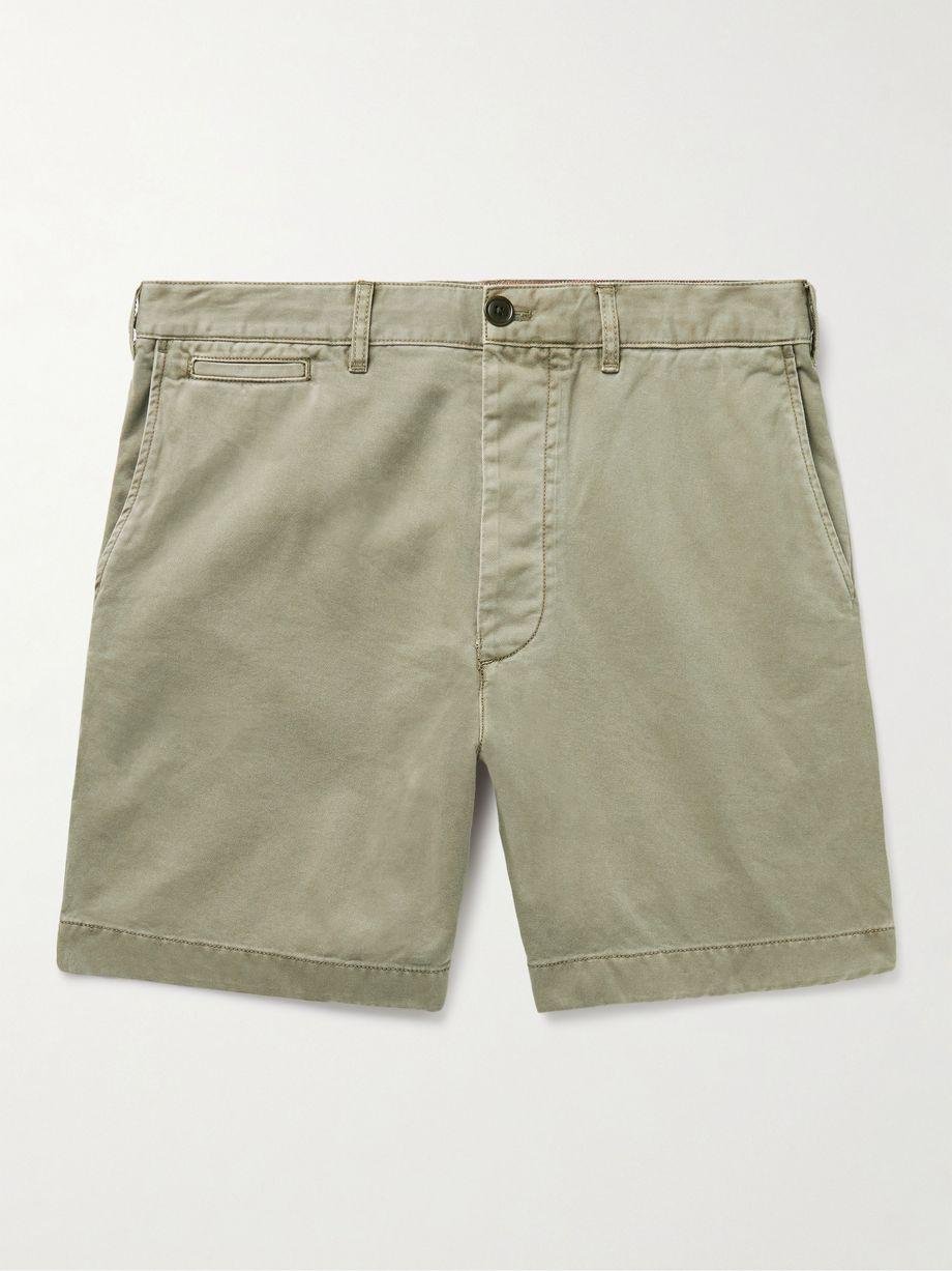 Straight-Leg Cotton-Twill Shorts by ALEX MILL