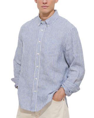 Striped Shirt in Linen by ALEX MILL