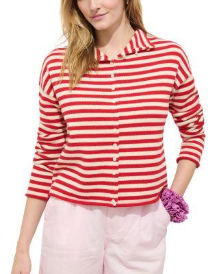 Taylor Striped Cardigan by ALEX MILL