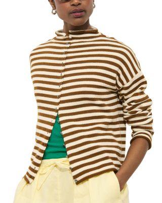 Taylor Striped Cardigan by ALEX MILL