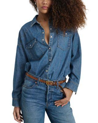 Western Denim Shirt by ALEX MILL
