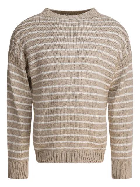 striped cotton sweater by ALEX MILL