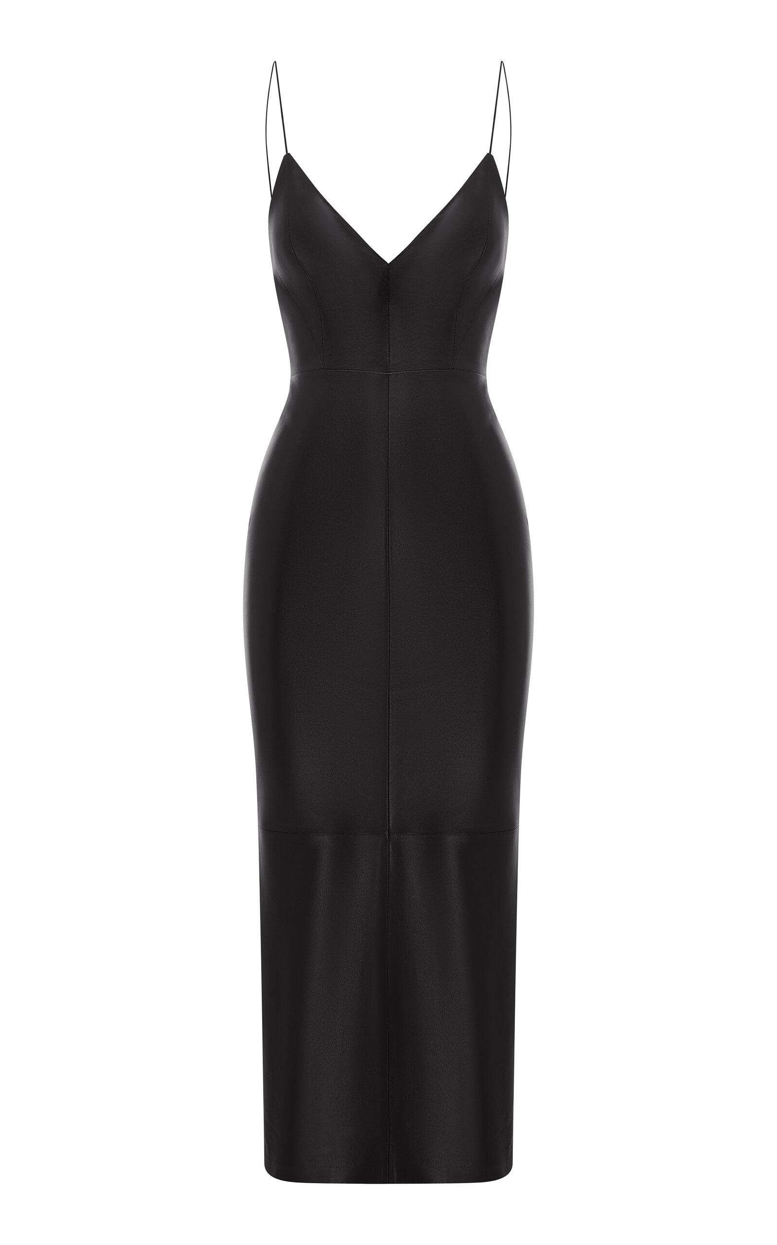 Alex Perry Leather Bikini Midi Dress - Moda Operandi by ALEX PERRY