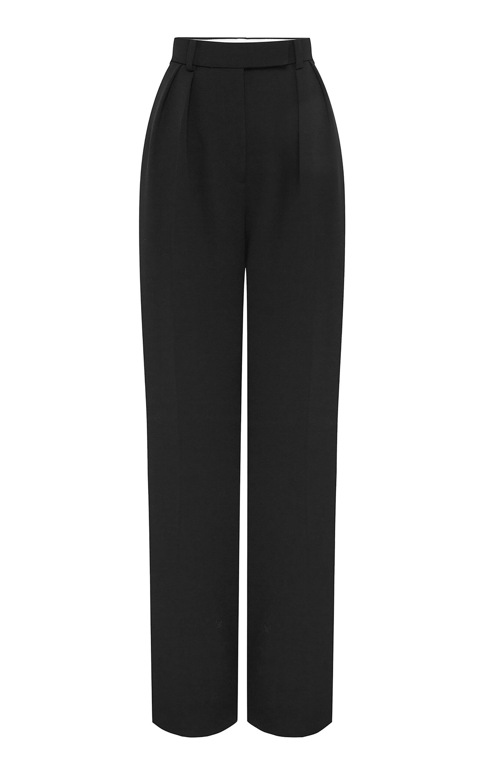 Alex Perry Tailored Wool-Blend Straight-Leg Pants - Moda Operandi by ALEX PERRY
