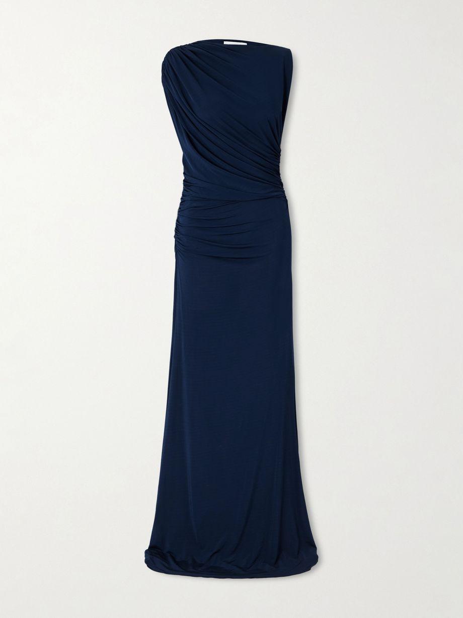 Ruched draped jersey gown by ALEX PERRY