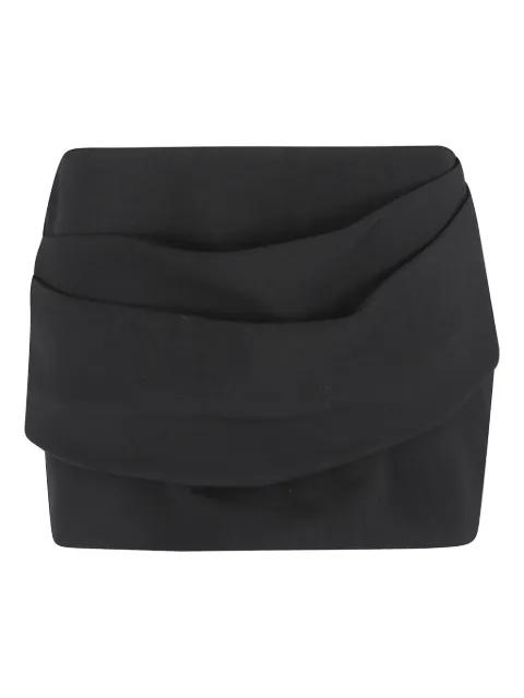 draped mini skirt by ALEX PERRY