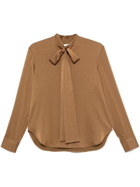 satin shirt by ALEX PERRY