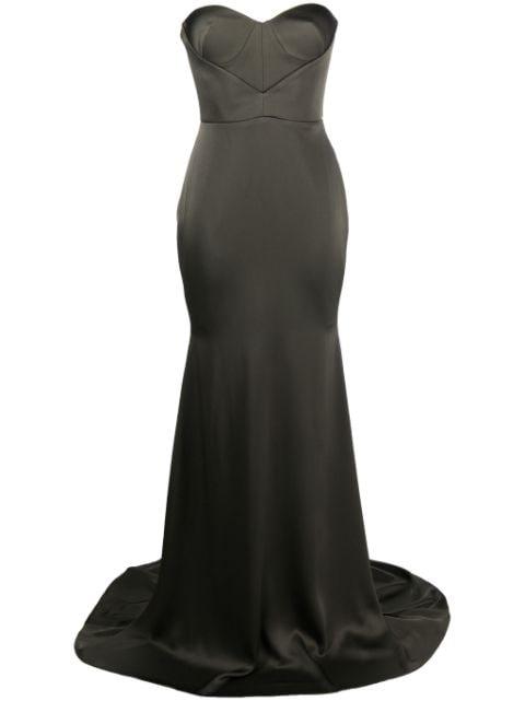 strapless floor-length gown by ALEX PERRY