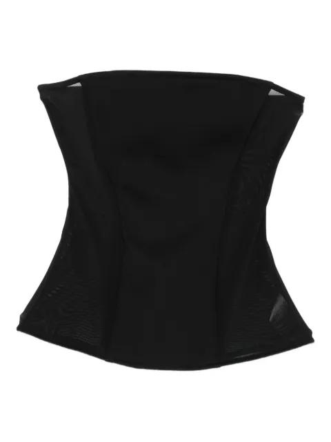 strapless mesh corset by ALEX PERRY