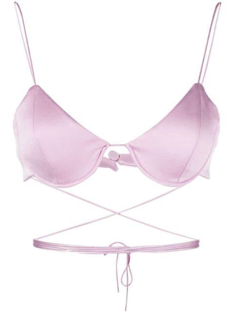 wraparoiund bralette by ALEX PERRY