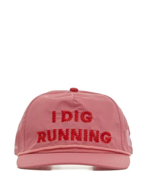 embroidered trucker hat by ALEX ZONO