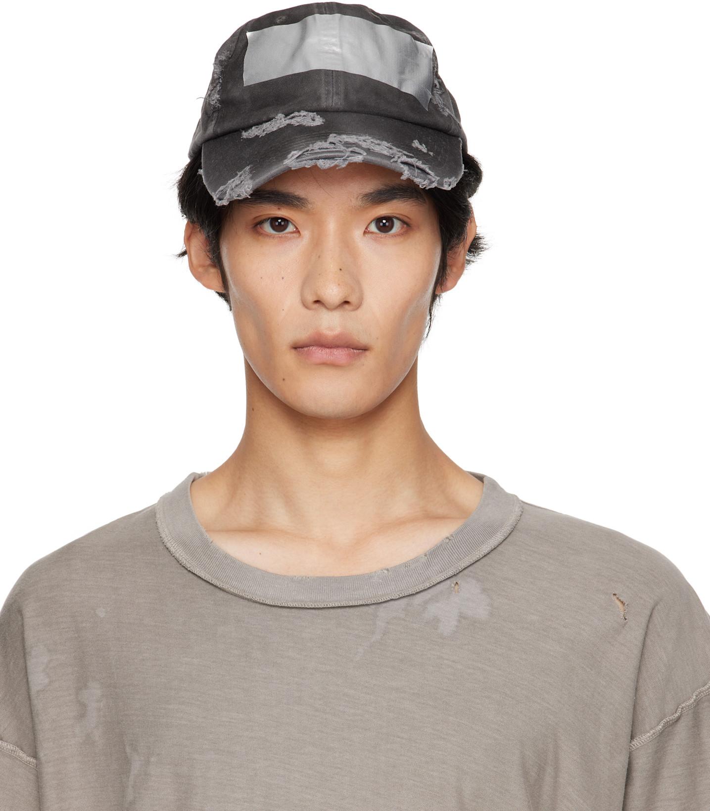 Gray Duct Tape Cap by ALEXANDER DIGENOVA