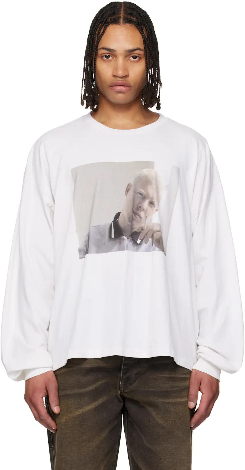 Off-White Alexander Long Sleeve T-shirt by ALEXANDER DIGENOVA