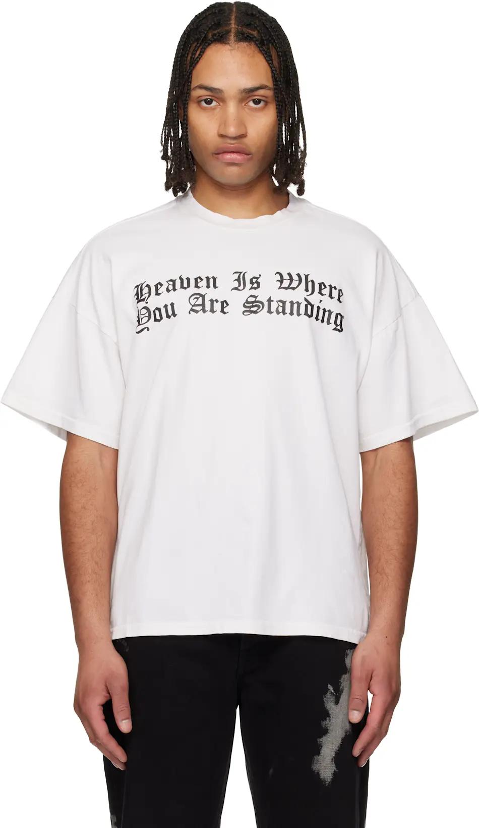 Off-White 'Heaven is Where' T-shirt by ALEXANDER DIGENOVA
