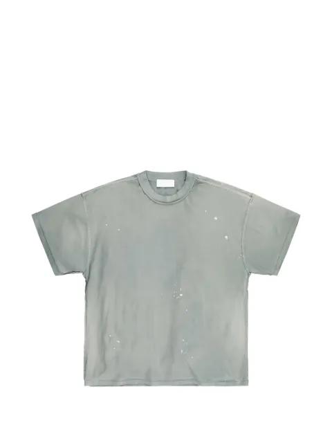 paint-splatter inside-out t-shirt by ALEXANDER DIGENOVA