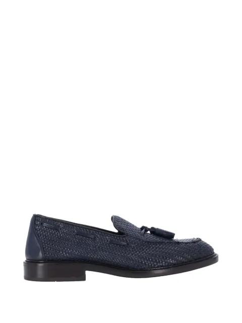 woven tassel loafers by ALEXANDER HOTTO