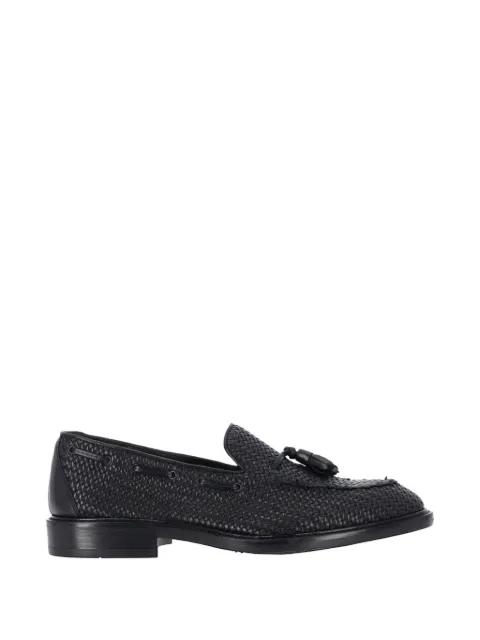 woven tassel loafers by ALEXANDER HOTTO