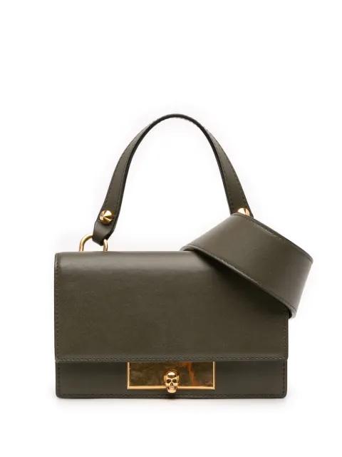 2018-2024 Mini Leather Skull Lock Top Handle Bag satchel by ALEXANDER MCQUEEN 