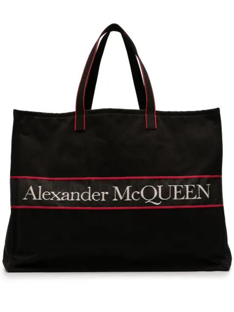 2020-2026 Cotton East West Selvedge tote bag by ALEXANDER MCQUEEN 