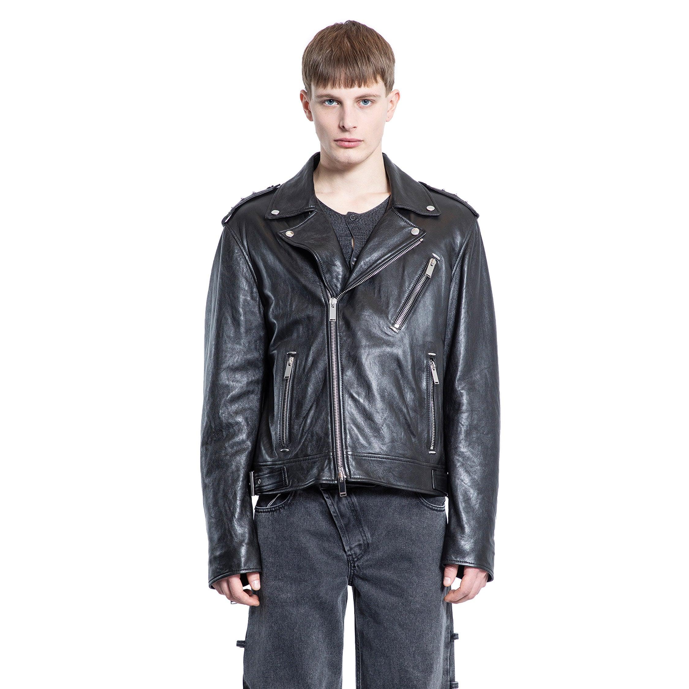ALEXANDER MCQUEEN MAN BLACK JACKETS by ALEXANDER MCQUEEN