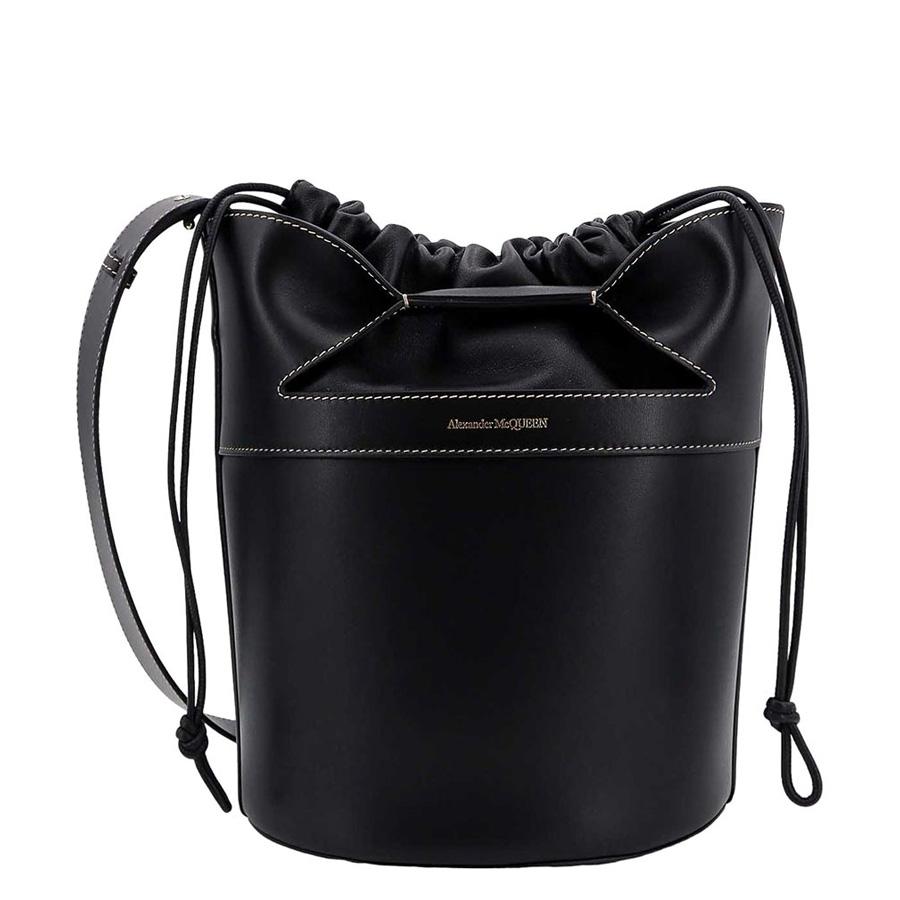 Alexander Mcqueen Logo-Stamp Leather Bucket Bag by ALEXANDER MCQUEEN