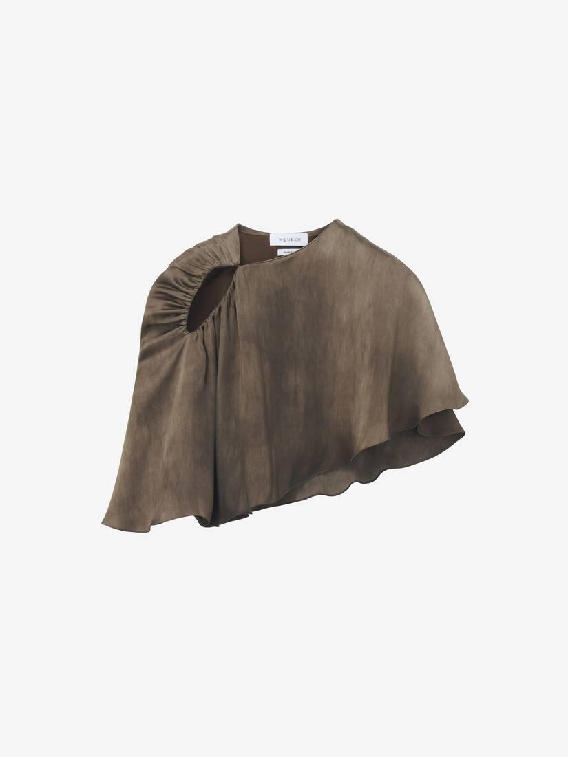 Asymmetric Cape by ALEXANDER MCQUEEN