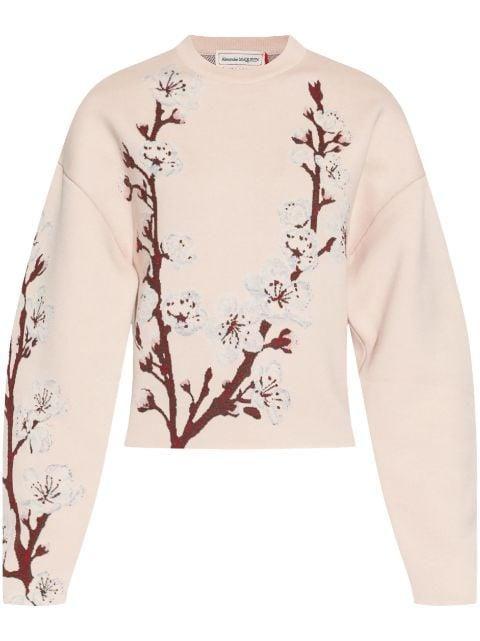 Blossom sweater by ALEXANDER MCQUEEN