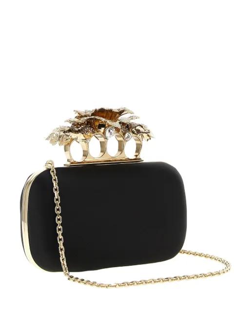 Carnation Knuckle clutch bag by ALEXANDER MCQUEEN