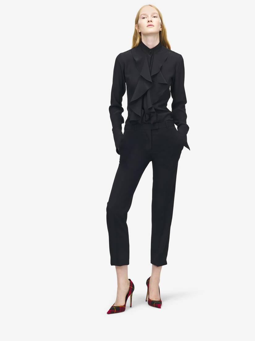 Cropped Tailored Trousers by ALEXANDER MCQUEEN