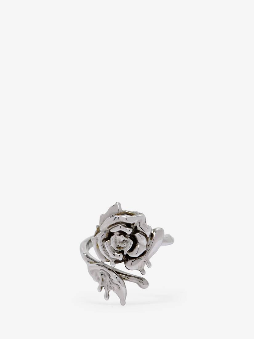 Dipped Rose Ring by ALEXANDER MCQUEEN