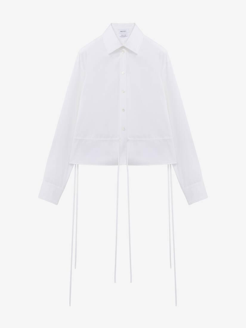 Drawstring Shirt by ALEXANDER MCQUEEN