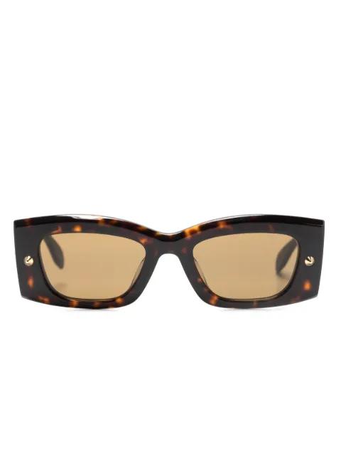 Spike Studs rectangular-frame sunglasses by ALEXANDER MCQUEEN EYEWEAR